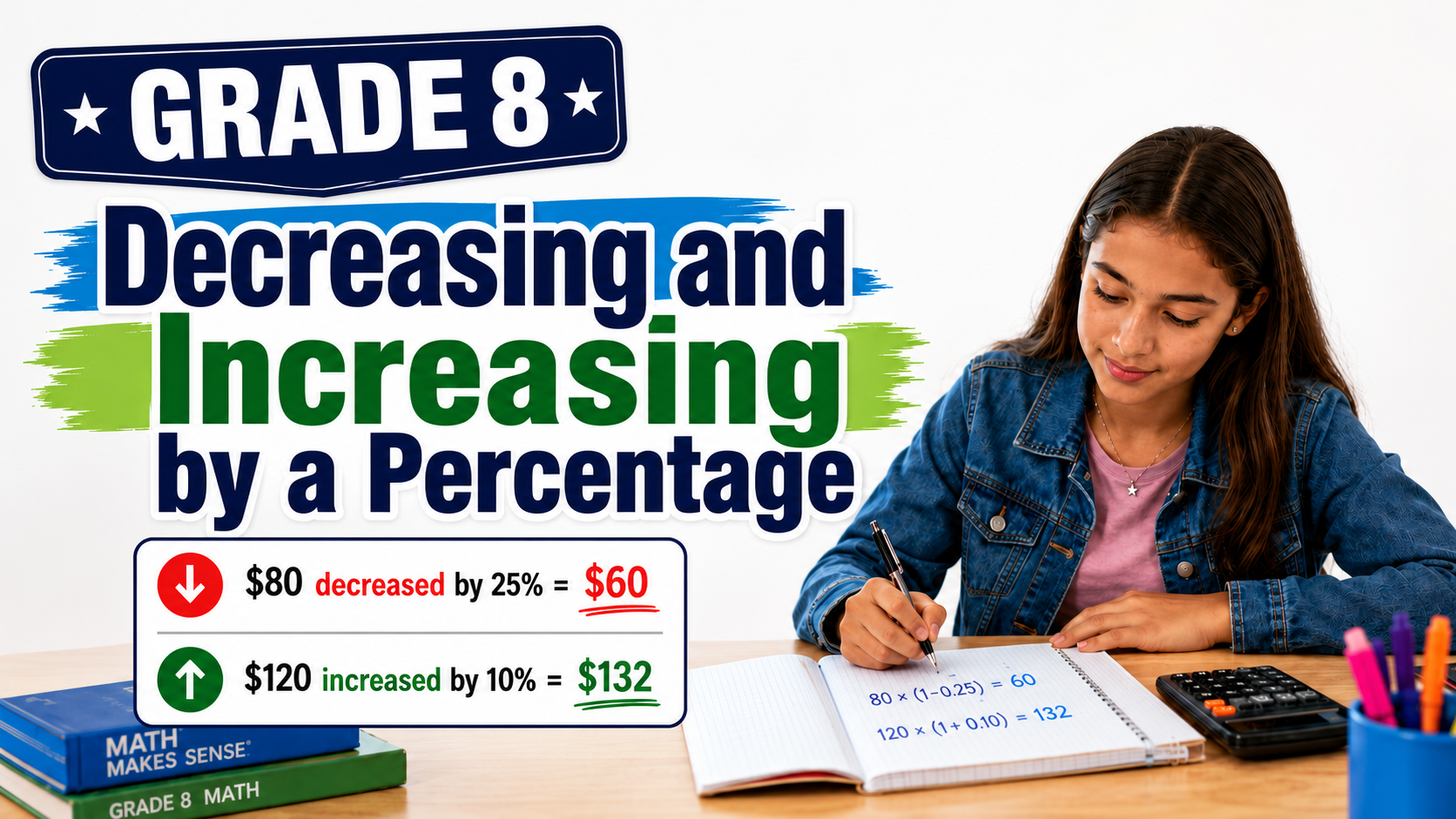 Percentages - Year 8 - Toán Úc