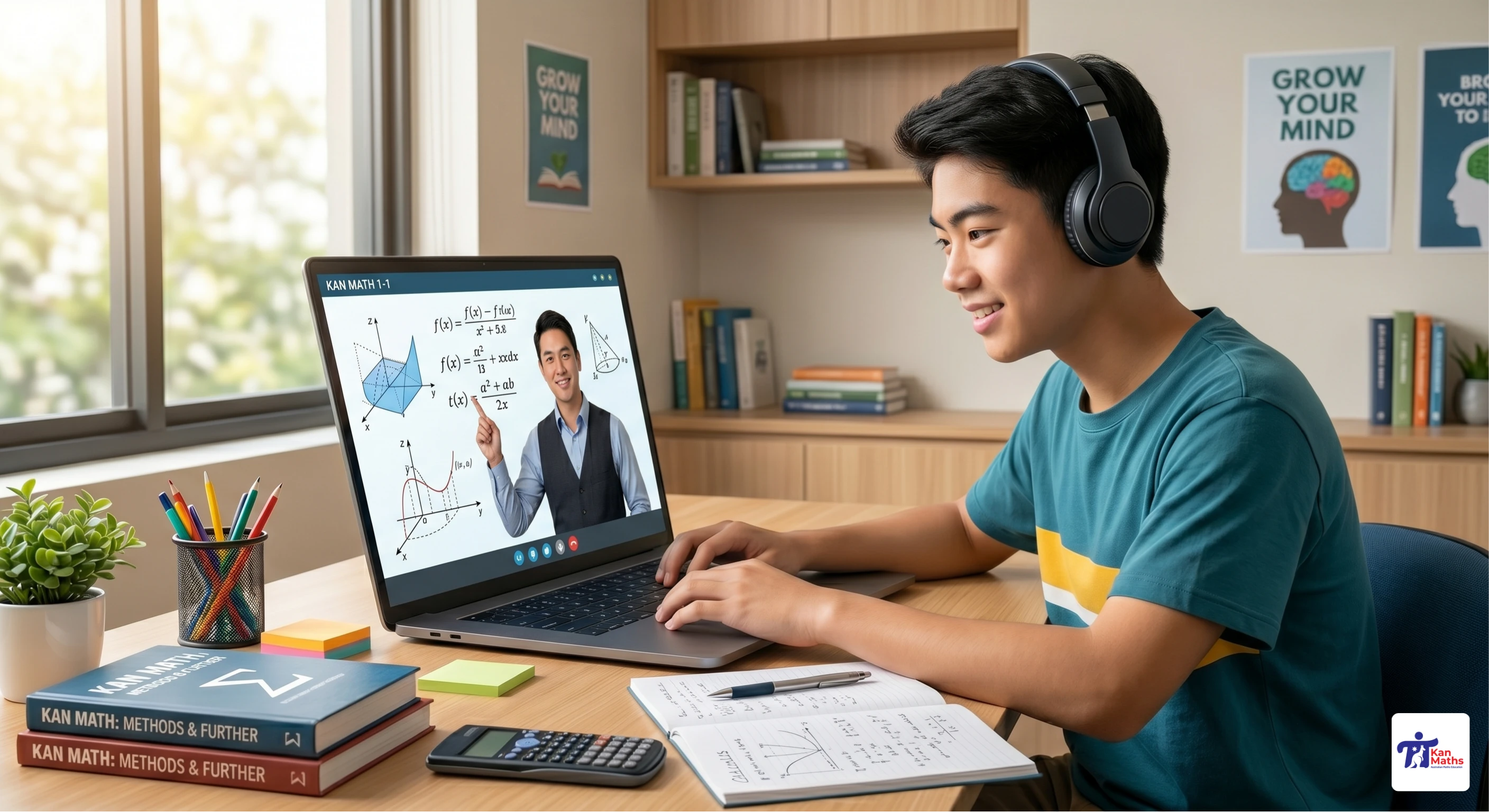 Học 1-1 online tại Kan Math diễn ra như thế nào?