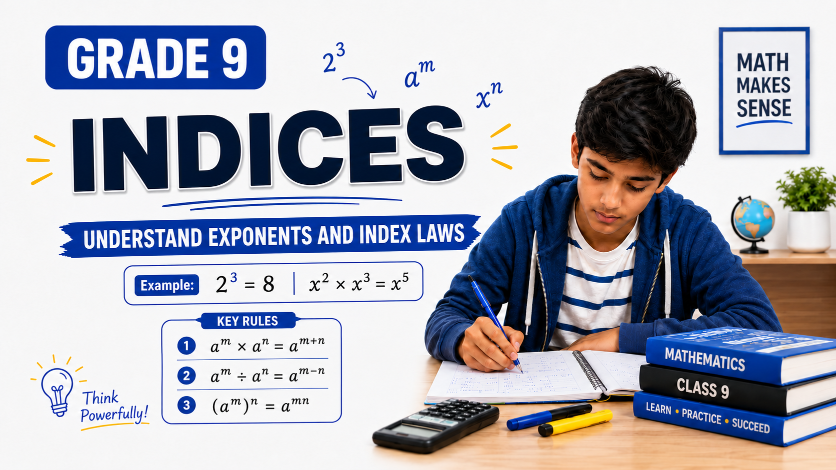 Indices - Year 9 - Toán Úc