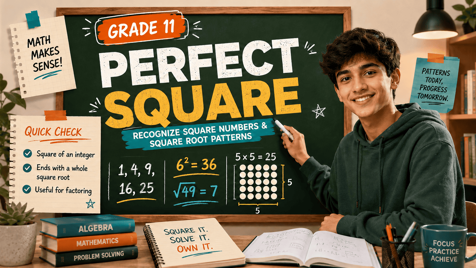 Perfect Square - Year 11 - Toán Úc
