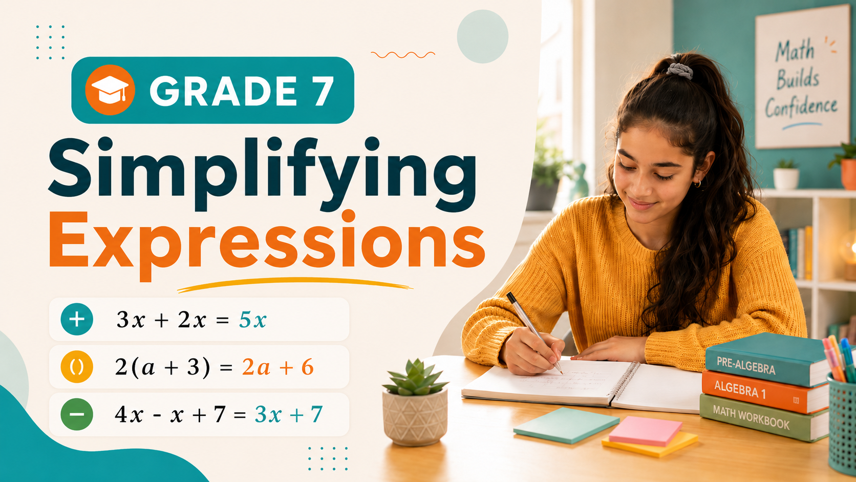 Simplifying Expressions - Year 7 - Toán Úc